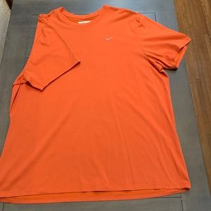 NIKE FITDRY ACTIVE XXL T-SHIRT - PRE-OWNED ORANGE